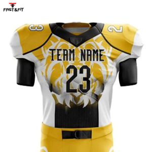 Nueva Llegada, Jersey de Fútbol Americano Personalizado de Alta Calidad, Impresión Digital, Manga Corta, Uniforme Estampado - Product Image 4