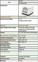 Machine de test XRF de table Aurispec EDX-B3 haute performance pour l'or, l'argent et le platine, certifiée CE, détecteur Si-Pin US, écran couleur 10,1 pouces