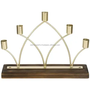 Candelabro Clásico de Metal para Eventos con Asa para Decoración Temática, Fabricado por Zahid Exports en India, Gran Mayorista - Product Image 2