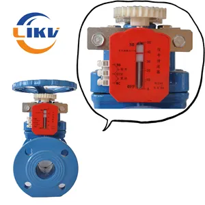 Din3352 Cast Steel Resilient Seated NRS Wedge Signal Transmitter Gate Valve for Water Oil Gas