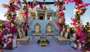 เก้าอี้แมนดัปอานแต่งงานสไตล์อินเดียใหม่เก้าอี้แมนดัปอินเดียที่สวยงามพร้อมการตกแต่งเก้าอี้แมนแดปที่นั่งต่ำที่มีชื่อเสียง - Product Image 4