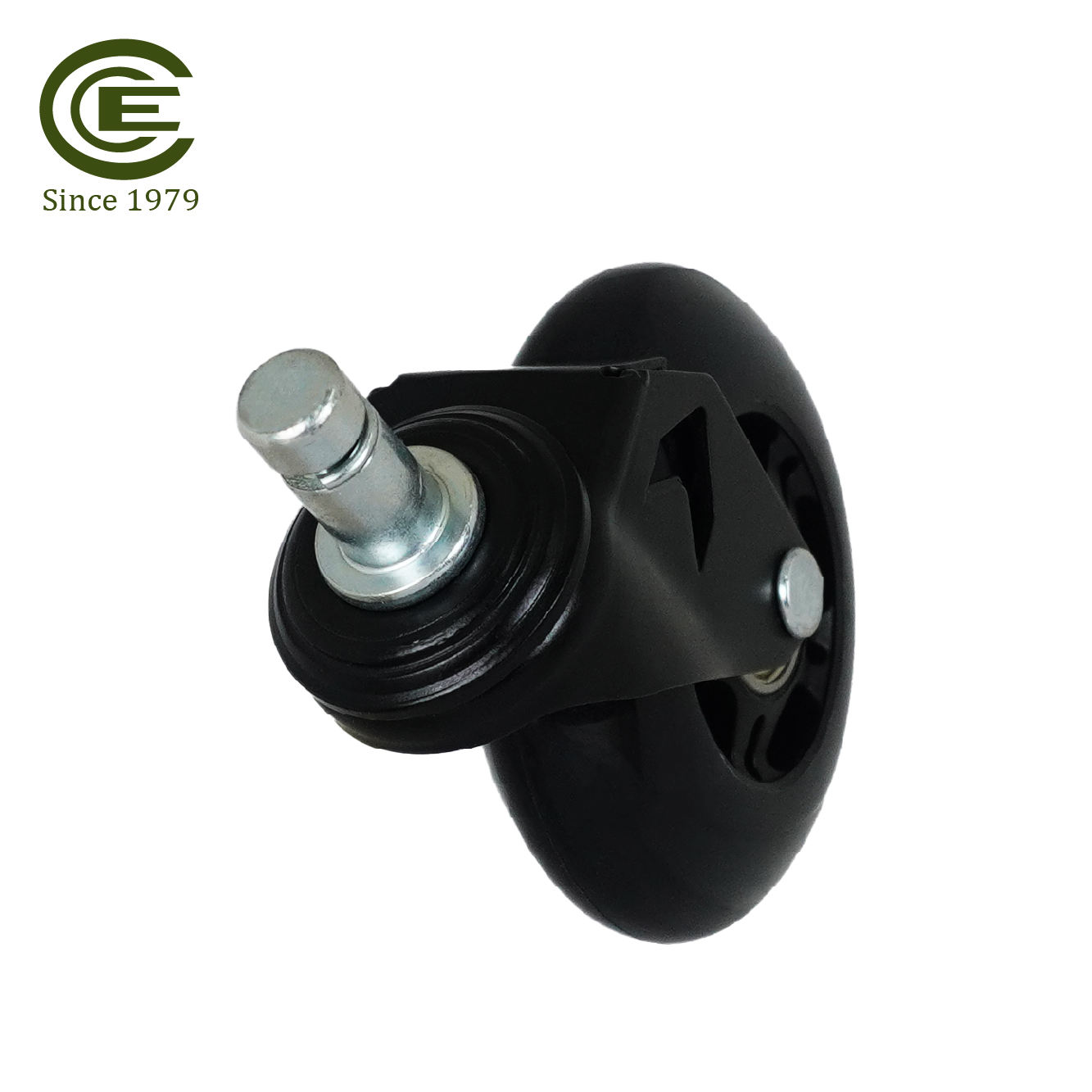 Gaming Chair Wheel 3 Inch Office Chair Caster With Clear Purple Green Orange Black Semi Transparent PU