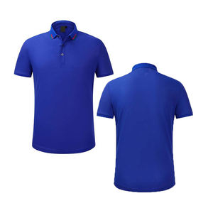 Camisetas Polo de poliéster de algodón a precio asequible superventas camisetas Polo de manga corta de tela suave para hombre - Product Image 4