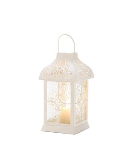 Linterna de vela de metal decorativa para interiores y exteriores a precio al por mayor Linterna de vela de metal con acabado rústico para el hogar - Product Image 4