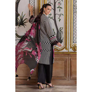 Traje de 3 Piezas para Mujer con Estampado y Borde Bordado CL-62183 - Product Image 2
