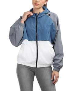 Chaqueta Cortavientos con Capucha Personalizada para Mujer, Impermeable, 100% Poliéster, Cierre de Cremallera, Talla Grande, Ropa de Abrigo para Invierno - Product Image 6