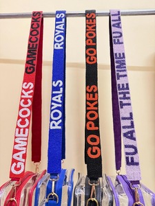 Correa de cuentas colorida para mujer, estilo único hecho a mano, mejora cualquier bolso de mano, bandolera o cinturón metálico. - Product Image 6