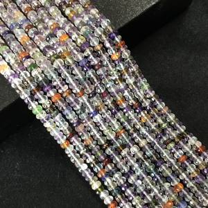 ลูกปัดหินรอนเดลล์หลากสี ขนาด 5 มม. ได้รับการรับรองจาก IGI แท้ 100% หลากสีสัน หลายประกาย วิวาซ เจมส์ สำหรับทำเครื่องประดับ - Product Image 1