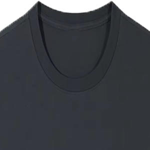 Eco-Friendly Breathable Organic Cotton Canvas <b>Fabric</b> Short Sleeve Blank Casual Shirts for Men Plus Size Oversize Embossed Front - Product Image 2