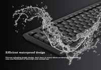 Prix bas vente en gros bureau d'affaires clavier Durable FVK5C ordinateur de bureau ordinateur portable clavier filaire