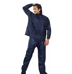 Venta caliente impermeable transpirable lluvia abrigo hombres reflectante lluvia chaqueta pantalones lluvia traje precio razonable - Product Image 6