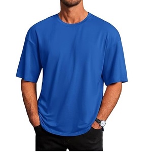 Camisetas Personalizadas para Hombre, Cuello Redondo, 100% Algodón, Tela Oxford, Sólidas, Casuales, Manga Corta, Secado Rápido, Transpirables, Ecológicas, de Lujo - Product Image 1