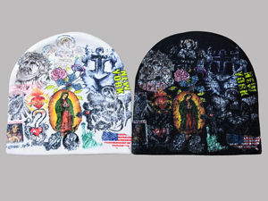 Gorro de Invierno Personalizado con Sublimación, Bordado Artístico en 3D, Patrón Sólido, Tela Elástica Suave, Estilo Y2K, Moda Urbana Animal - Product Image 2