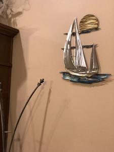 Arte de la pared de Metal abstracto elegante decoración escultura de hierro hecha a mano acento decorativo elegante para interiores de hogar y oficina - Product Image 4