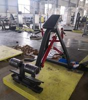 Equipo de Ejercicio de Fuerza Comercial: Máquina de Remo con Barra en T, Equipo de Gimnasio para Fitness, Remo con Palanca Inclinada para Club