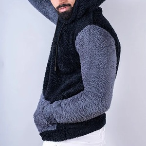 Pakistan Manufacturer's High Quality Quick Dry Breathable <b>Men's</b> 100% Cotton <b>Hoodie</b> Winter Season Customizable <b>Sherpa</b> <b>Fleece</b> Made - Product Image 4