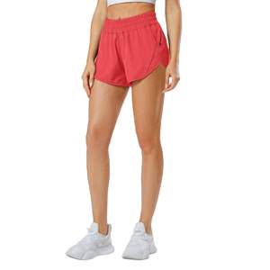 Non-chafing กางเกงโยคะขาสั้นยืดพอดีสำหรับผู้หญิงทุกประเภทผ้านุ่มโยคะ - Product Image 6