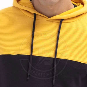 Sweatshirts à capuche grande taille pour hommes 100% coton de haute qualité, respirants et écologiques, à séchage rapide, teints en couleur unie pour l'hiver - Product Image 5