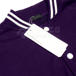 Mode hommes veste d'hiver tissu doux col montant avant élégant Letterman Design imperméable respirant pour Streetwear quotidien - Product Image 6