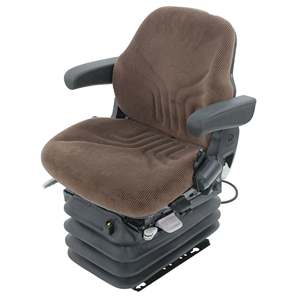 Siège de tracteur à suspension pneumatique 12v pour JD - Product Image 1