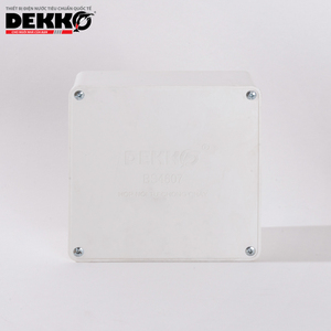 Caja de conexiones de PVC duradera de 160x160x50mm, carcasa de gestión de cables de plástico impermeable para accesorios de conductos eléctricos - Product Image 2