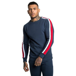 Vente en gros 100% coton Sweat-shirt pour hommes Printemps Vêtements décontractés Manches longues Épaule tombante surdimensionnée Sweats à capuche et sweat-shirts pour hommes - Product Image 1