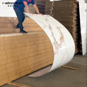 Melinco impermeabile in fibra di bambù Co-estruso pannello di parete impiallacciatura di <span class=keywords><strong>legno</strong></span> WPC pannelli solidi pieghevole <span class=keywords><strong>fogli</strong></span> per la decorazione d'interni - Product Image 2