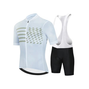 ชุดกีฬาผ้าโพลีเอสเตอร์ชุดยูนิฟอร์ม100% ปั่นจักรยานชุดเสื้อปั่นจักรยานออกแบบได้ตามต้องการดีไซน์ล่าสุด - Product Image 4