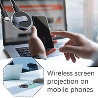Adaptador de TV Stick compatible con HDMI de 1080P para pantalla de visualización Android IOS Smart TV Box Mirascreen hecho de plástico