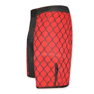 Shorts de combat MMA pour hommes, sportifs, solides, best-sellers, taille élastique, service OEM personnalisé, polyester/coton de haute qualité, séchage rapide - Product Image 4