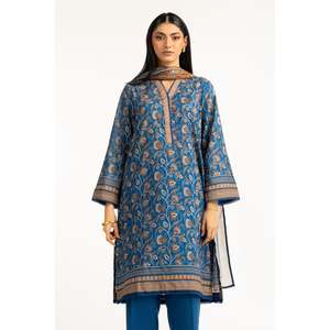 Traje de 3 Piezas para Mujer, Color Azul Oscuro, Estampado, Estilo Casual para Verano, Transpirable - Product Image 2