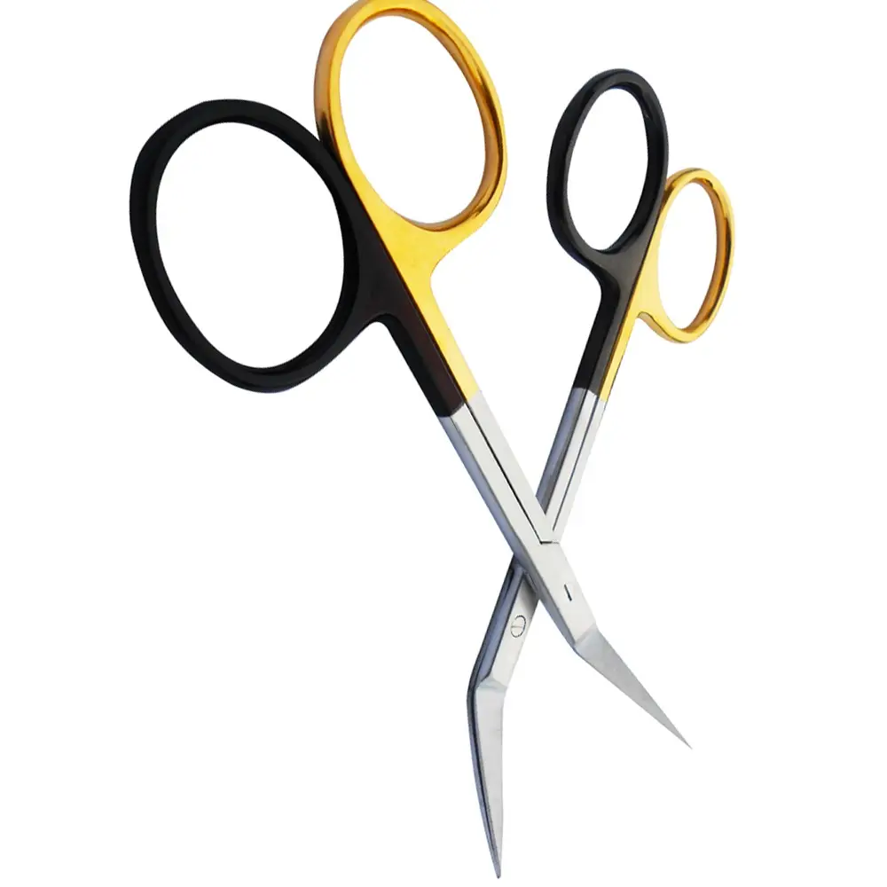 Converse Delicate Surgical Scissors 10.5cm with Curved Color Coded And Stain Finished Delicate and Sharp Blades CE ISO Approved