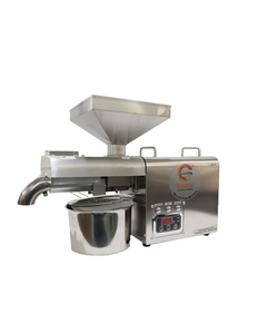 Máy ép dầu thương mại mini hiệu quả cao 1200W Máy ép lạnh bằng thép không gỉ để khai thác dầu ăn 8 10 kg/giờ sử dụng OEM - Product Image 5