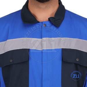 Overol de Seguridad Industrial Profesional, Tejido Reforzado, Impermeable, Alta Visibilidad, Secado Rápido, OEM, Poliéster y Algodón, Antiestático - Product Image 5