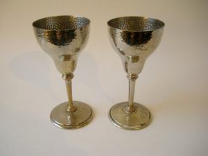 Verre à vin élégant et durable, moderne, pour le divertissement, gobelet en acier inoxydable et en verre pour boire du vin, verre à vin - Product Image 5