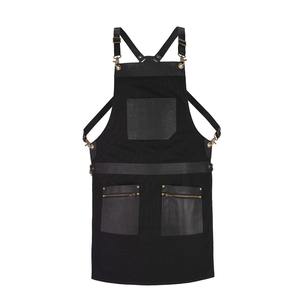 Delantal ajustable para adultos al por mayor, lona reutilizable duradera, cocina sin mangas, bolsillos dobles para la sanitaria, para la cocina, para el cuidado de la salud, para el cuidado de la mujer - Product Image 1