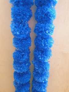 <b>Sale</b> Handmade Artificial Decorative Marigold Flower Garland Strings for <b>Christmas</b> Diwali <b>Decoration</b> Premium Quality Mix Color - Product Image 4