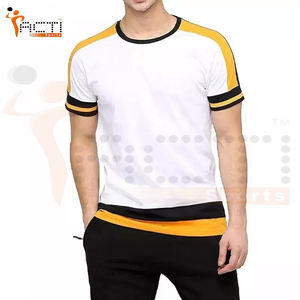 Dernier modèle T-shirt en coton pour homme de haute qualité, vêtements décontractés, couleur unie, séchage rapide, respirant, manches courtes, 220g à bas prix - Product Image 1