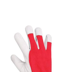 Bajo MOQ Guantes de trabajo de seguridad Protección de manos de cuero Construcción Guante industrial Guantes de cuero de Pakistán - Product Image 6