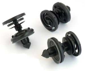 Support de panneau de porte noir pour compatible avec Volkswagen W Audi OEM 7L6868243 - Product Image 3