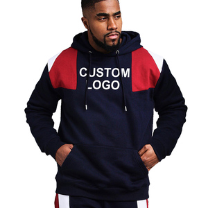 Chándal informal de algodón 100 por ciento con Top de manga completa con logotipo personalizado y pantalones largos para deportes o uso diario - Product Image 5