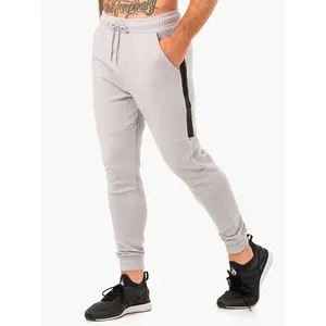 Nouveau style de pantalons de jogging longs pour hommes pantalons de survêtement en toile décontractés taille moyenne motif droit logo personnalisé pantalons pour hommes - Product Image 1