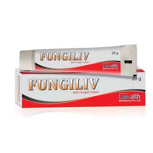 Venta al por Mayor de la Mejor Crema Antifúngica Fungiliv LIVEALTH BIOPHARMA, Exportador de Productos para la Salud de Confianza, Nuevo Precio, MOQ 1000 Cajas, 24 Meses - Product Image 3
