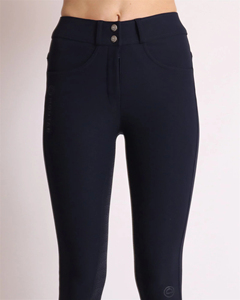 Culotte d'équitation pour femmes taille haute pleine poignée extensible vêtements personnalisés en vrac en gros équitation Jodhpurs pantalon - Product Image 1