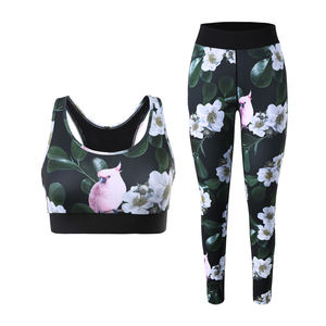 Soutien-gorge de sport pour femmes, leggings, ensembles de Fitness, de Yoga, de Gym, avec Logo personnalisé, nouvelle collection 2022 - Product Image 6