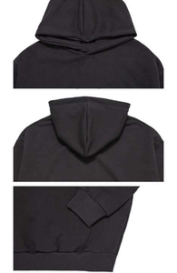 Jersey con capucha bordado personalizado para hombres y mujeres, ropa de calle, algodón, lana, informal, invierno, cálido, Tops con capucha, servicio OEM ODM - Product Image 4