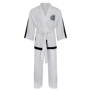 Uniformes de Artes Marciales Dobok de Algodón al por Mayor, Traje de Taekwondo ITF - Product Image 1