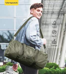 Bolsa de Gimnasio de Lona Ligera de Alta Calidad, Transpirable, con Logotipo Personalizado y Estampado Sublimado a Color para Gimnasio y Deportes - Product Image 6