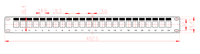 Panel Patch FTP Kosong 24-port 1U SPP01