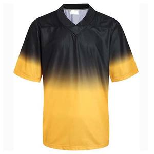 Jersey de Fútbol Americano Personalizado de Alta Calidad a Precio de Mayoreo, Barato, de Manga Corta, Talla Grande, Impresión por Sublimación en Poliéster - Product Image 1